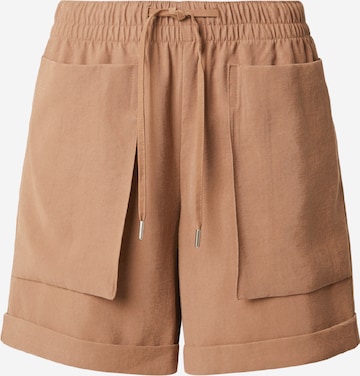 monari Loose fit Trousers in Brown: front