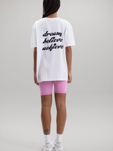 Hey Honey Skinny Leggings 'Biker' in Pink