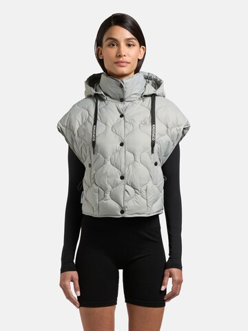 Gilet 'Ninga' khujo en vert : devant