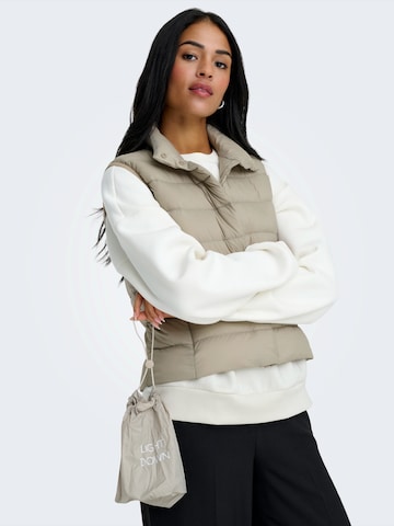Gilet 'ONLRUBY' di ONLY in grigio