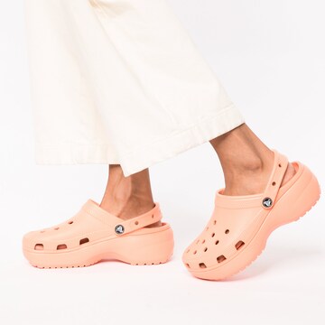 Crocs Σαμπό 'Classic' σε πορτοκαλί