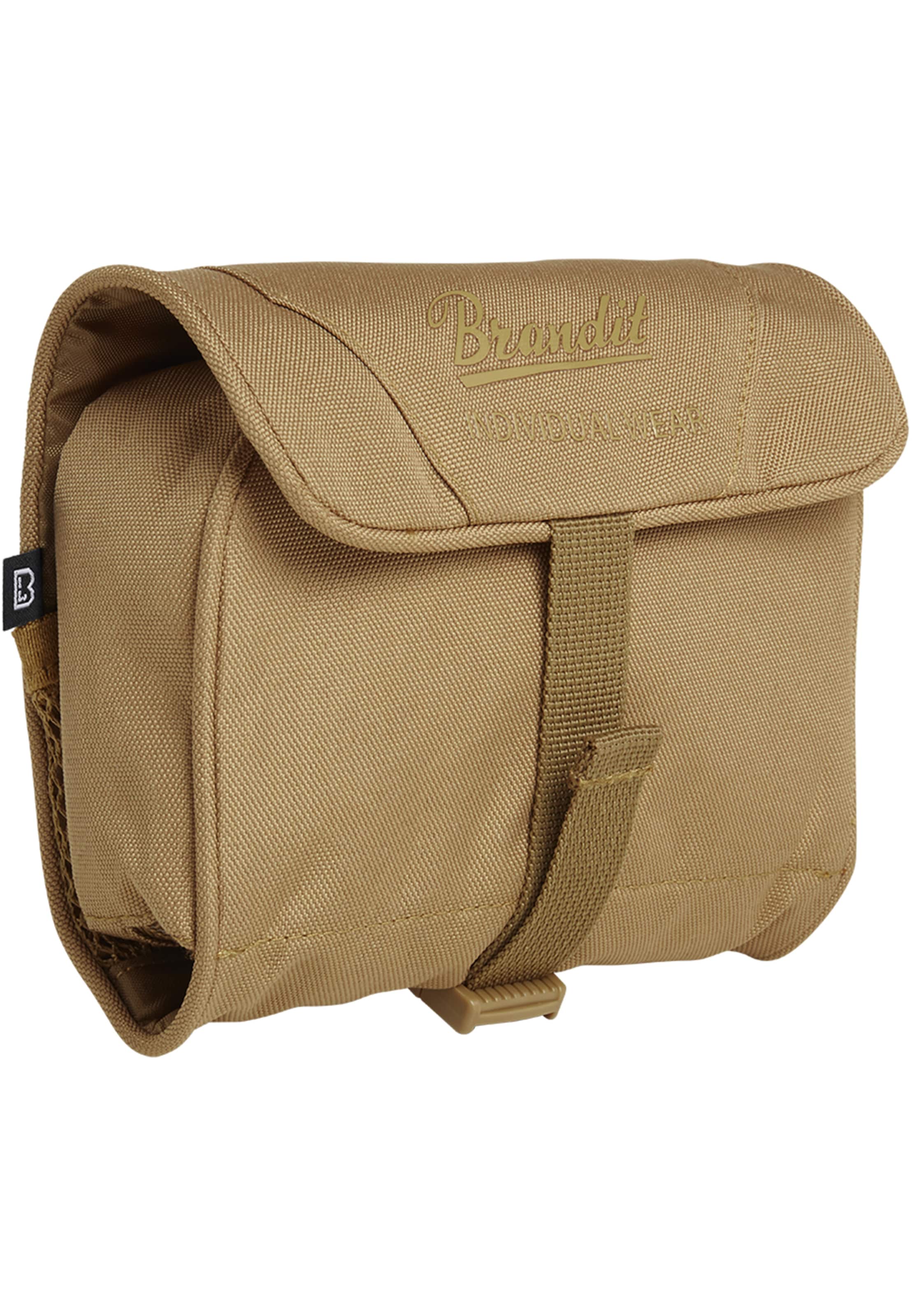 Brandit Toiletry bag in Beige: front