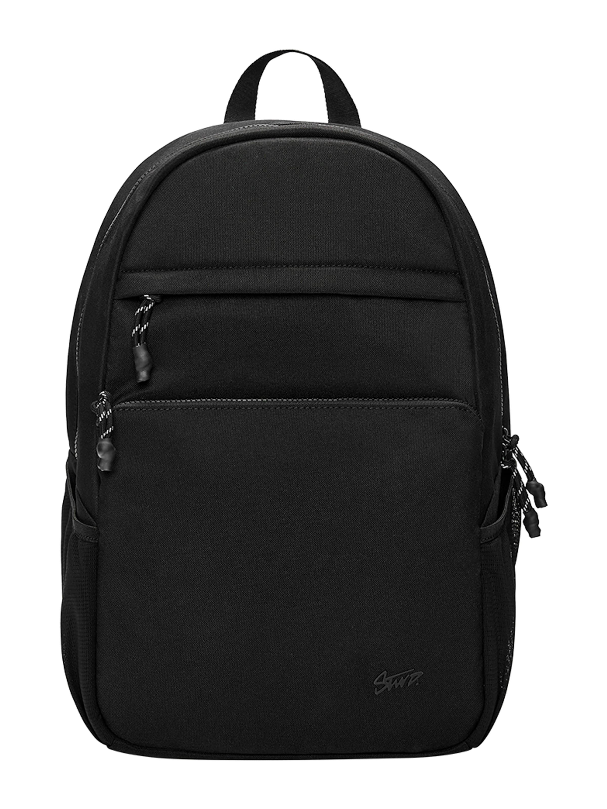 Pull&Bear Plecak 'STWD' w kolorze czarny: przód