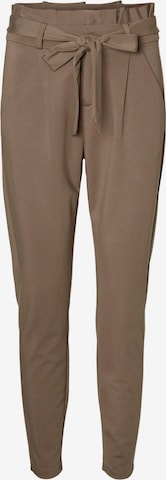 VERO MODA Pleat-Front Pants 'Eva' in Green: front