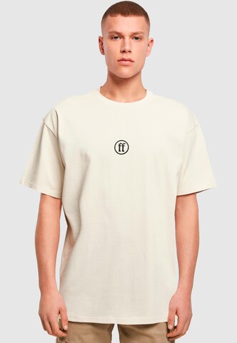 T-Shirt 'Caesar' Forgotten Faces en beige : devant