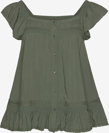 Camicia da donna di LASCANA in verde