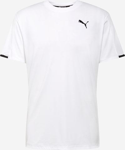 PUMA Sportshirt in hellgrau / schwarz / weiß, Produktansicht