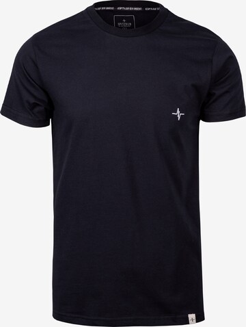 SPITZBUB Shirt 'Günther' in Black: front