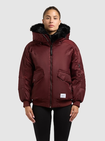 khujo Winterjacke 'Cela' in Rot: Vorderseite