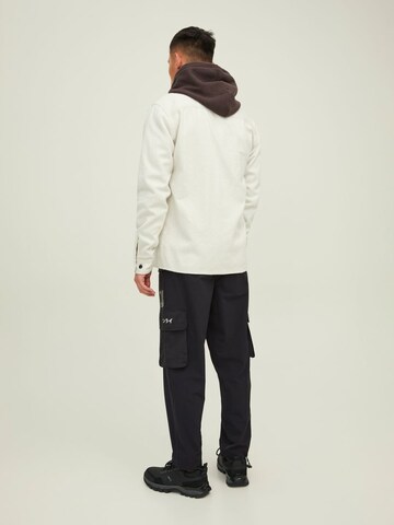 JACK & JONES Tapered Cargobroek 'Bill Cullen' in Zwart