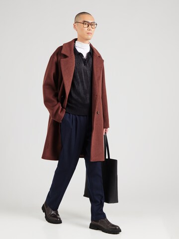 SCOTCH & SODA Szabványos Élére vasalt nadrágok - kék