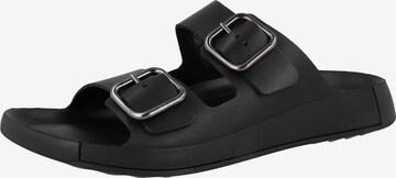 ECCO Mules in Black: front