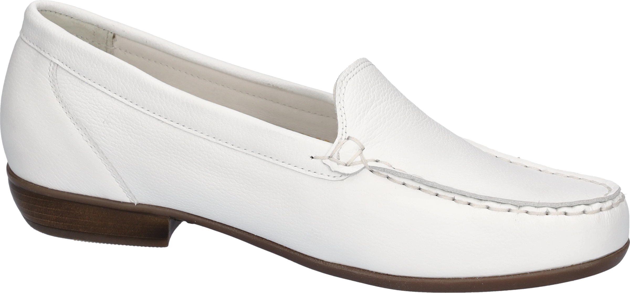 WALDLÄUFER Mokassin in Weiß