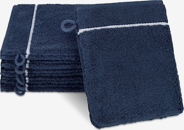 ROSS Towel 'Sensual Skin Karo' in Blue: front