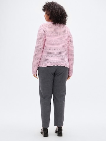 ONLY Carmakoma Kampsun 'CARELKE', värv roosa