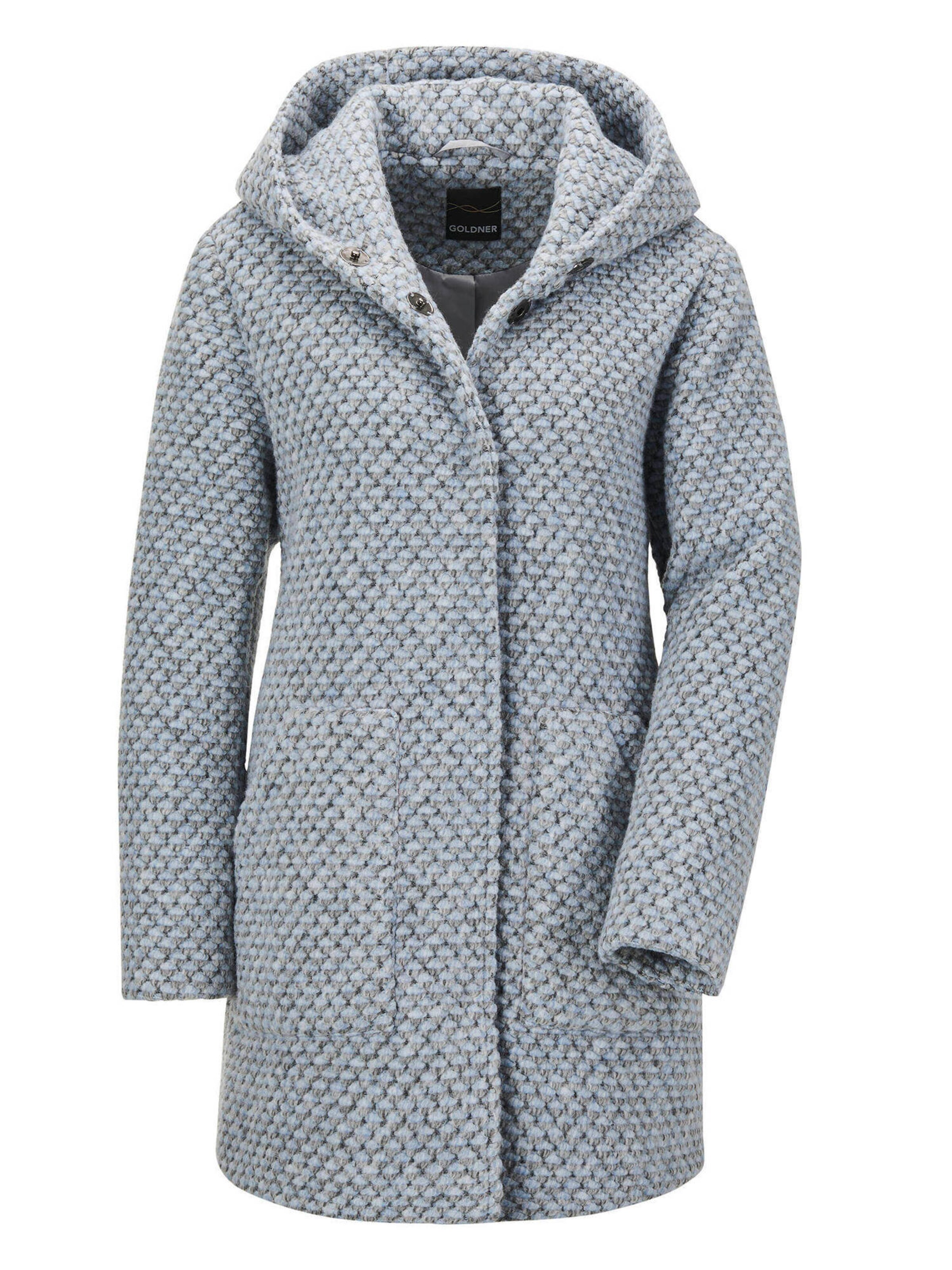 Goldner Tussenmantel in Blauw: voorkant