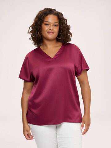 T-shirt Fiorella Rubino en rose : devant