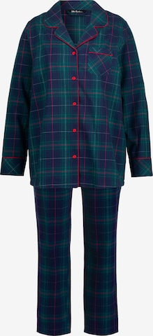 Ulla Popken Pyjama in Blauw: voorkant