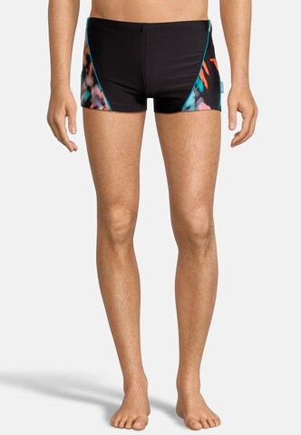 BECO the world of aquasports Bathing trunks 'FEATHERS' in Black: front