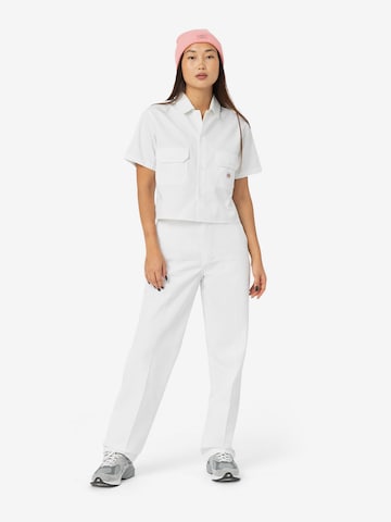 Regular Pantalon à plis '874' DICKIES en blanc