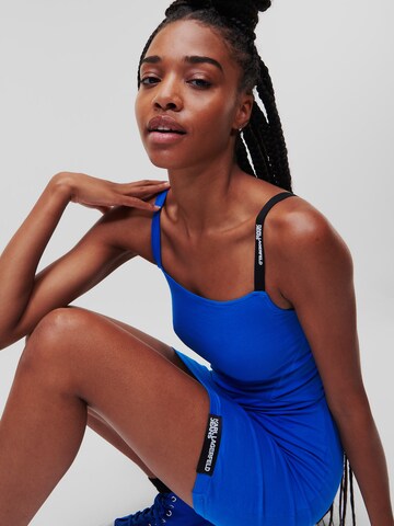 Robe KARL LAGERFELD JEANS en bleu