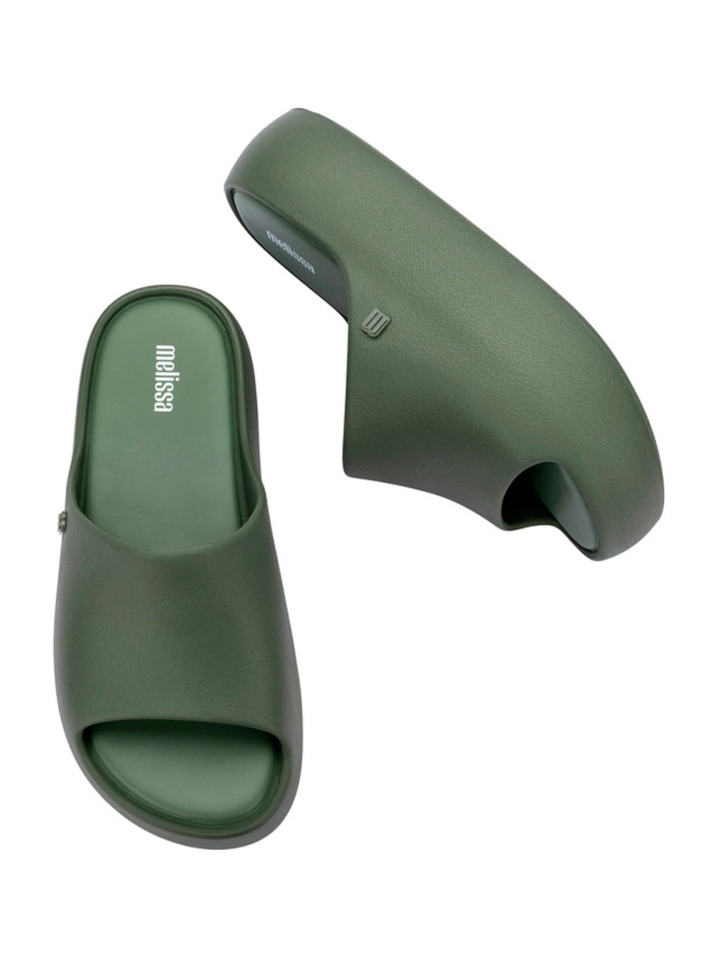 MELISSA Mules in Green