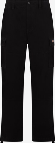 DICKIES Loosefit Cargohose 'JOHNSON' in Schwarz: predná strana