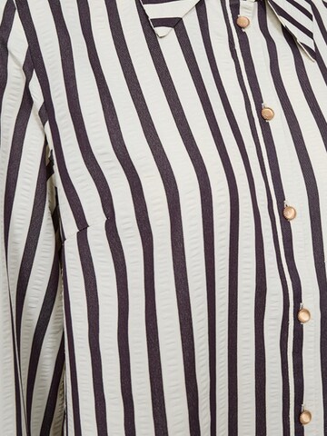 Freequent Blouse 'FQNoto blouse paars wit' in Lila