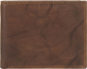 Porte-monnaies Bagan en marron : devant