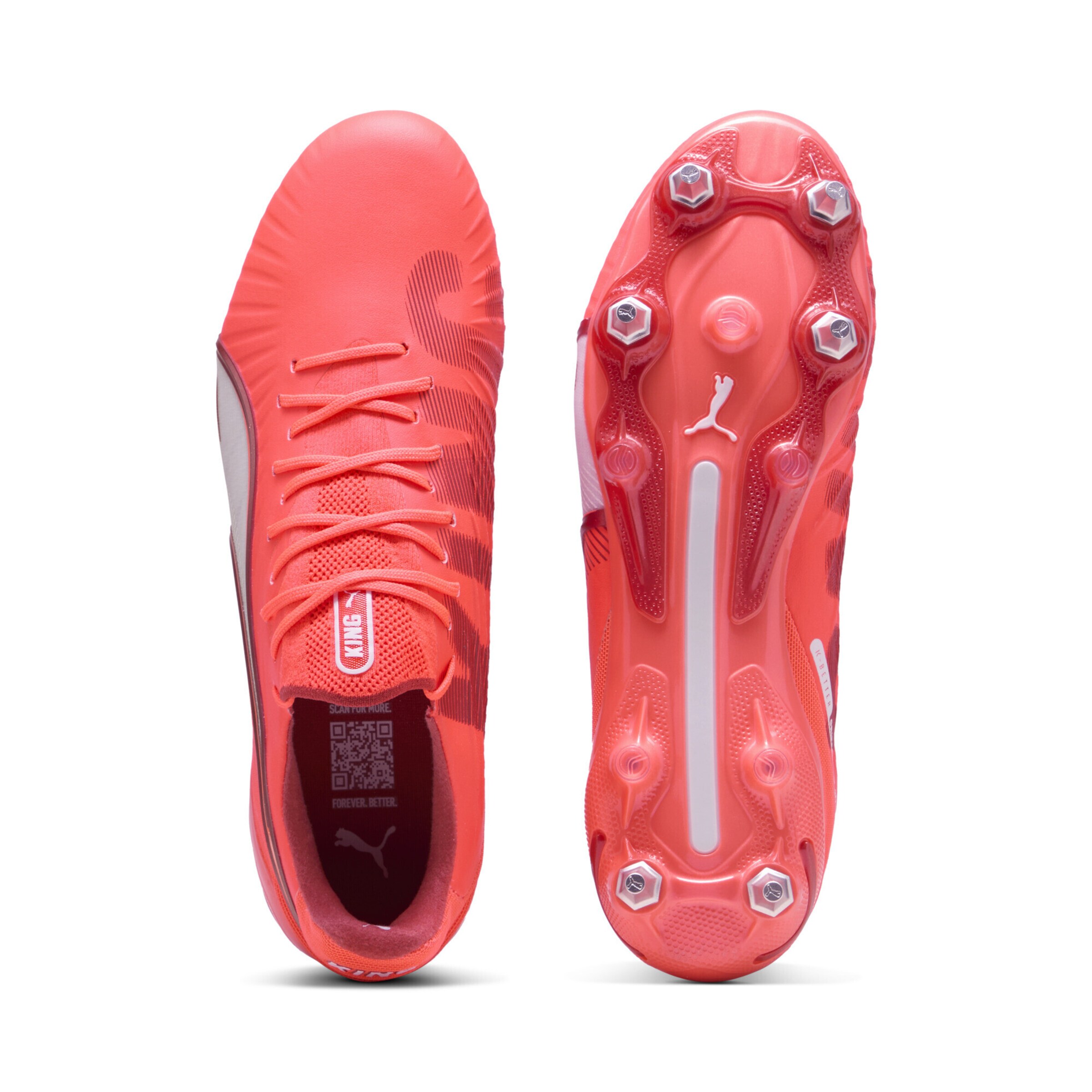 PUMA Soccer shoe 'King Ultimate' in Red
