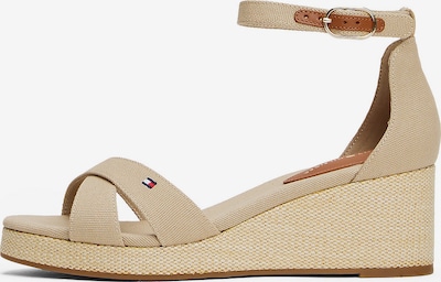 Sandale TOMMY HILFIGER pe crem, Vizualizare produs
