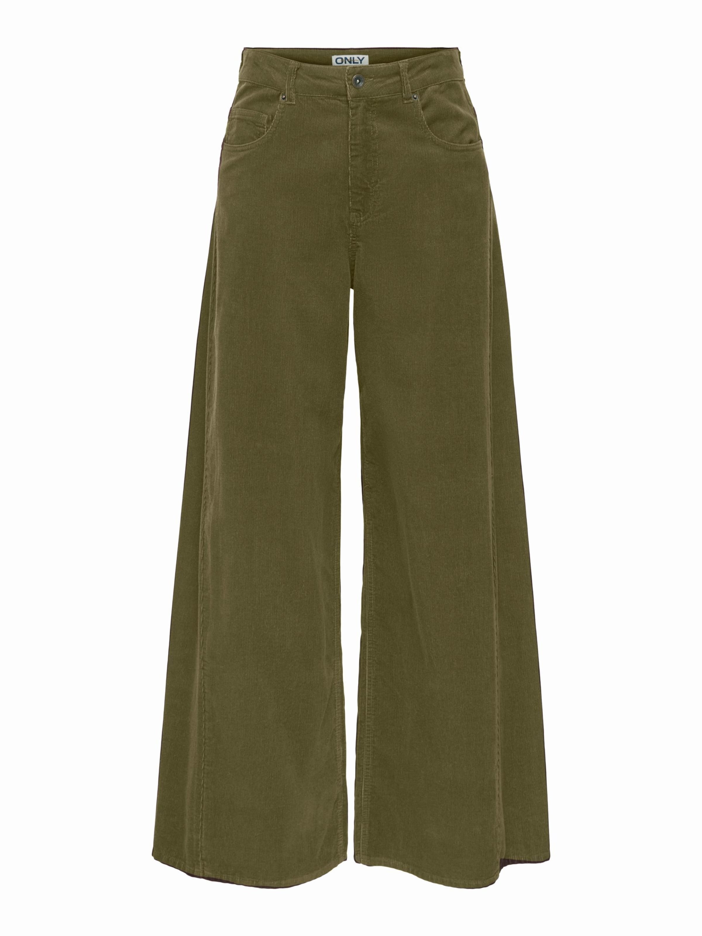 ONLY - Pantalón 'NESSA' en verde: frente