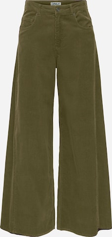 ONLY - Pantalón 'NESSA' en verde: frente