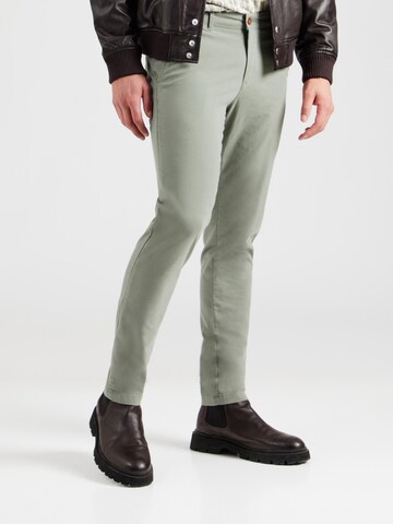 Slimfit Pantaloni chino 'JPSTMARCO JJERIK' di JACK & JONES in verde: frontale