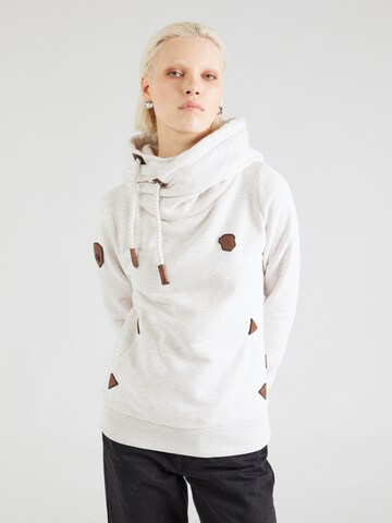 naketano - Sudadera en beige: frente
