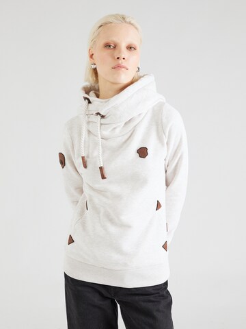 naketano Sweatshirt in Beige: front