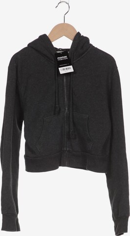 Brandy Melville Sweatshirt & Zip-Up Hoodie in XS in Grey: front