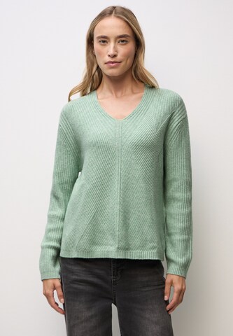 STREET ONE Sweater in Green: front