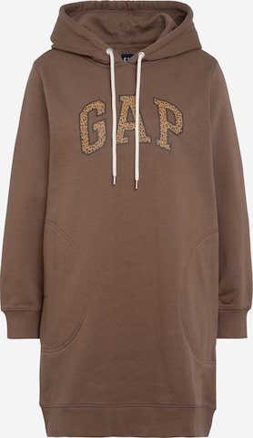 Robe Gap Petite en marron : devant