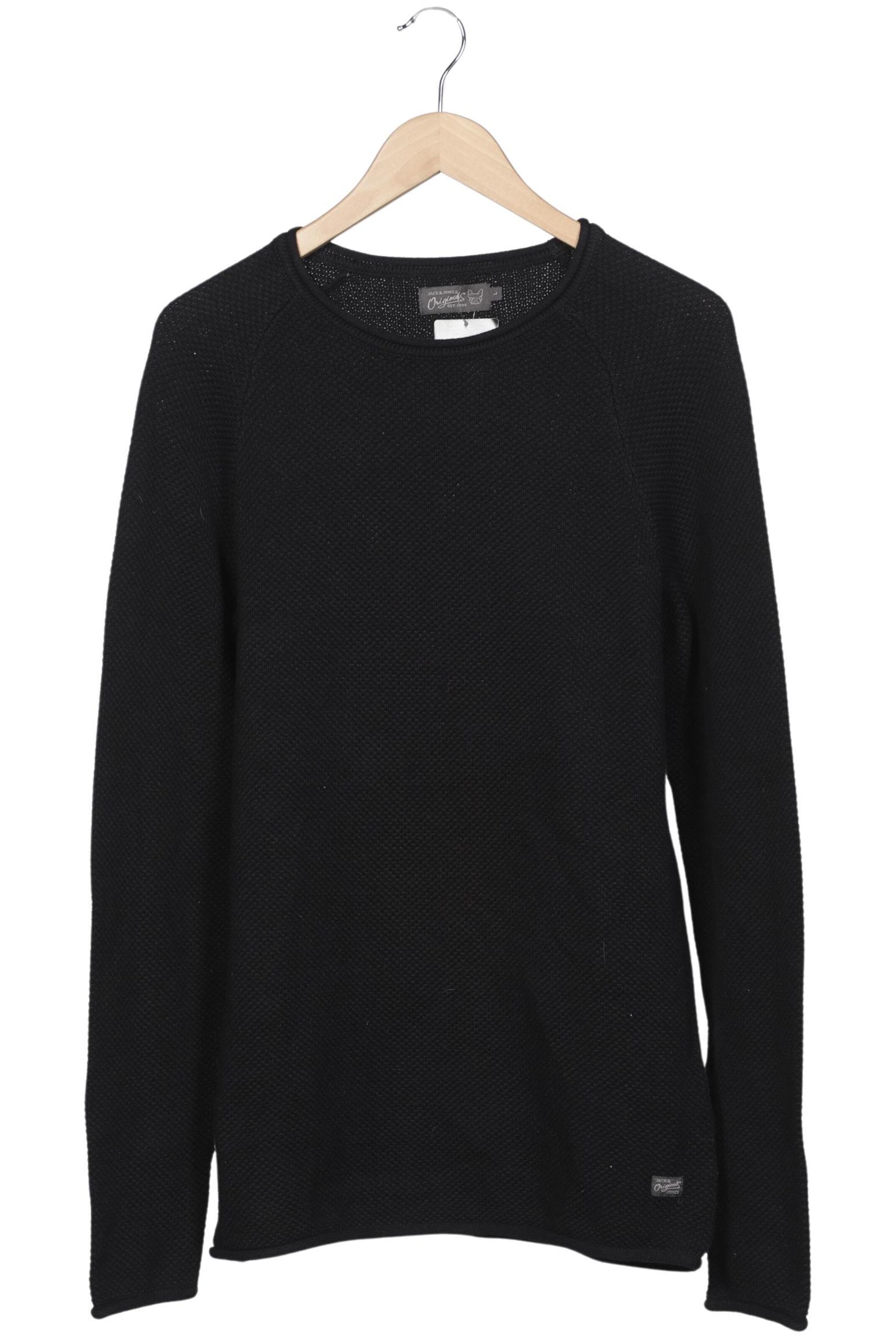 JACK & JONES Pullover L in Schwarz: Vorderseite