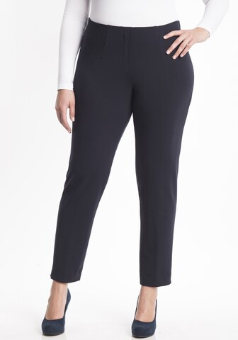 KjBRAND Slimfit Hose in Blau: Vorderseite