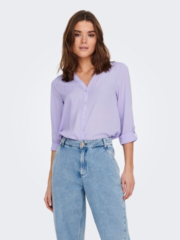 ONLY Blouse in Lila: voorkant