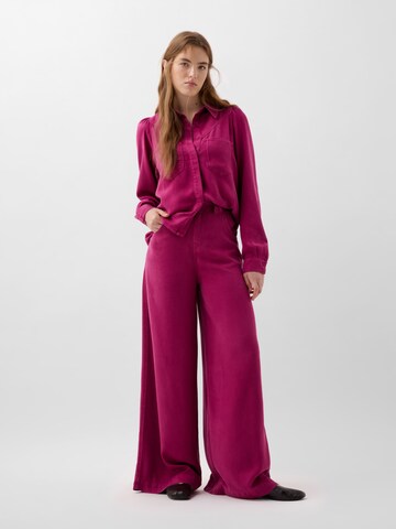 Scalpers Regular Trousers ' ' in Pink: front