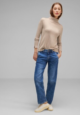 STREET ONE Pullover in Beige