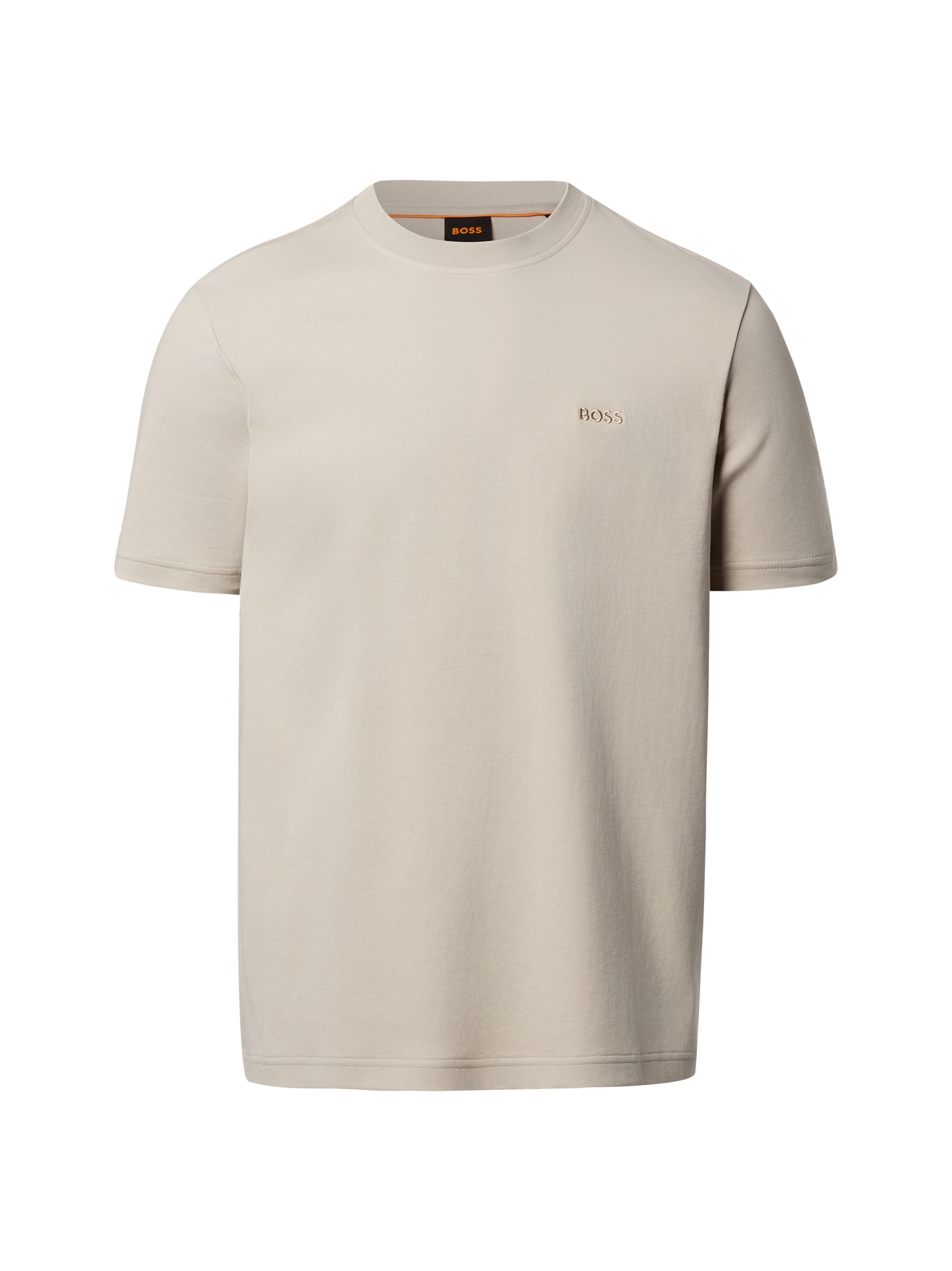 BOSS T-Shirt in Beige: Vorderseite