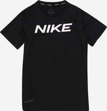 NIKE Funkční tričko – černá: přední strana