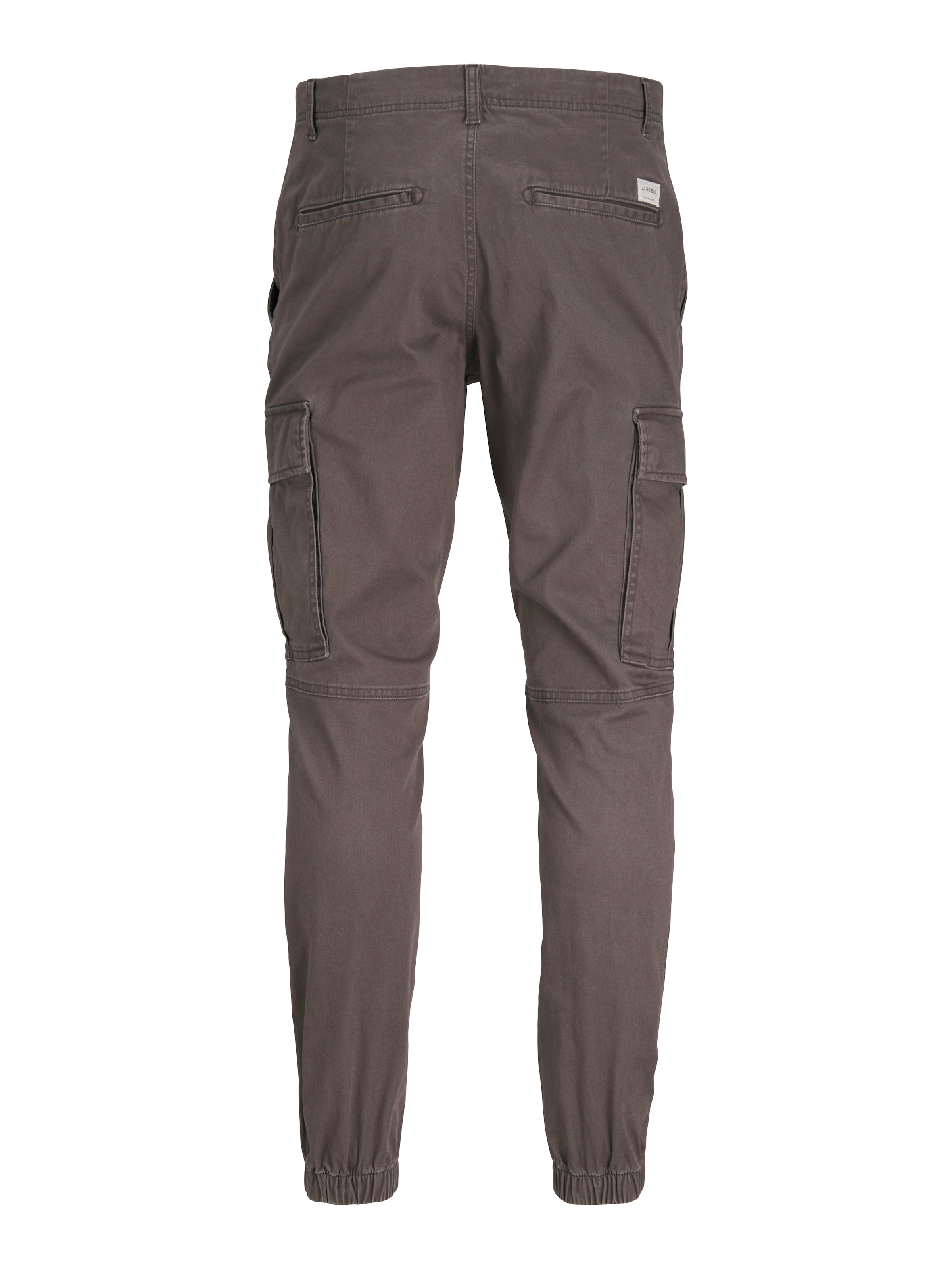 JJ Rebel Tapered Cargobyxa 'JREBMICHAEL' i grå