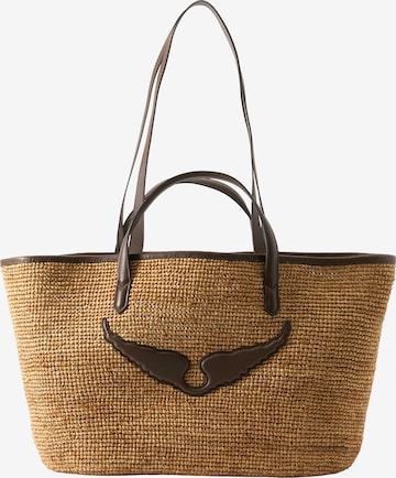 Zadig & VoltaireShopper torba 'LE WINGS' - smeđa boja: prednji dio