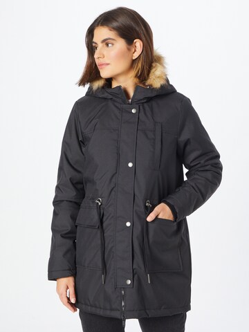 Noisy may Between-seasons parka 'MOLLY' in Black: front