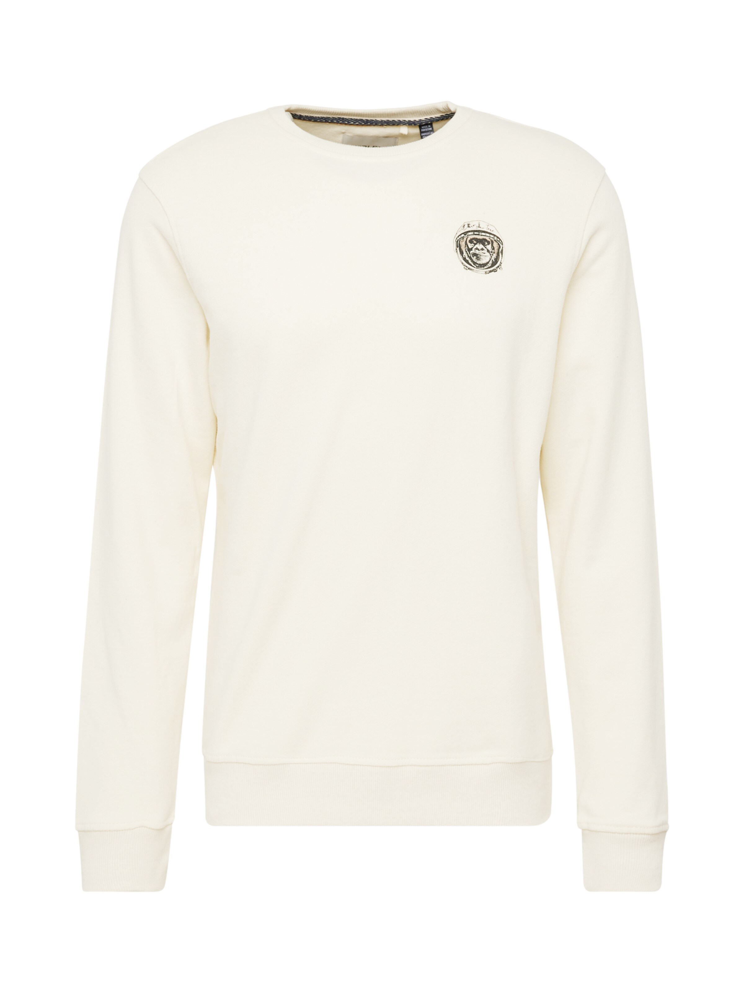 BLEND - Sweatshirt em bege: frente